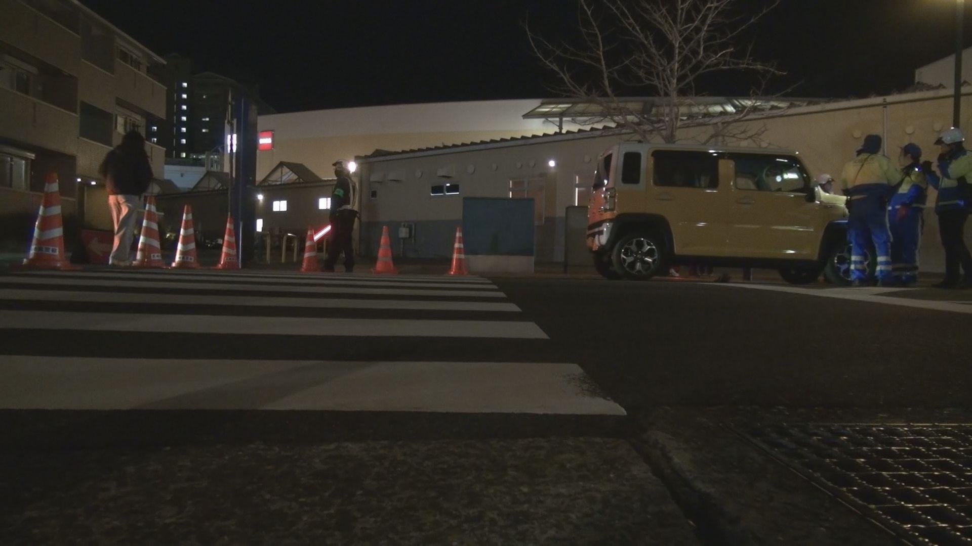 【速報】佐世保市の交差点で７０代男性がはねられ救急搬送