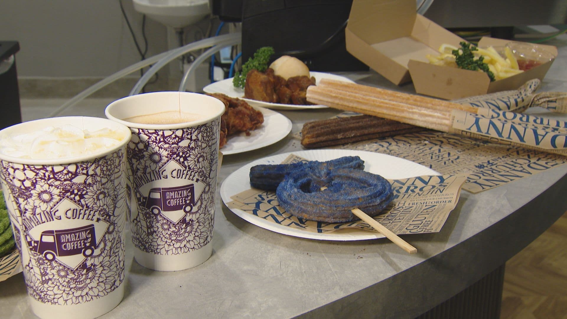 長崎スタジアムシティに米粉チュロスとコーヒーが楽しめる店舗がオープン