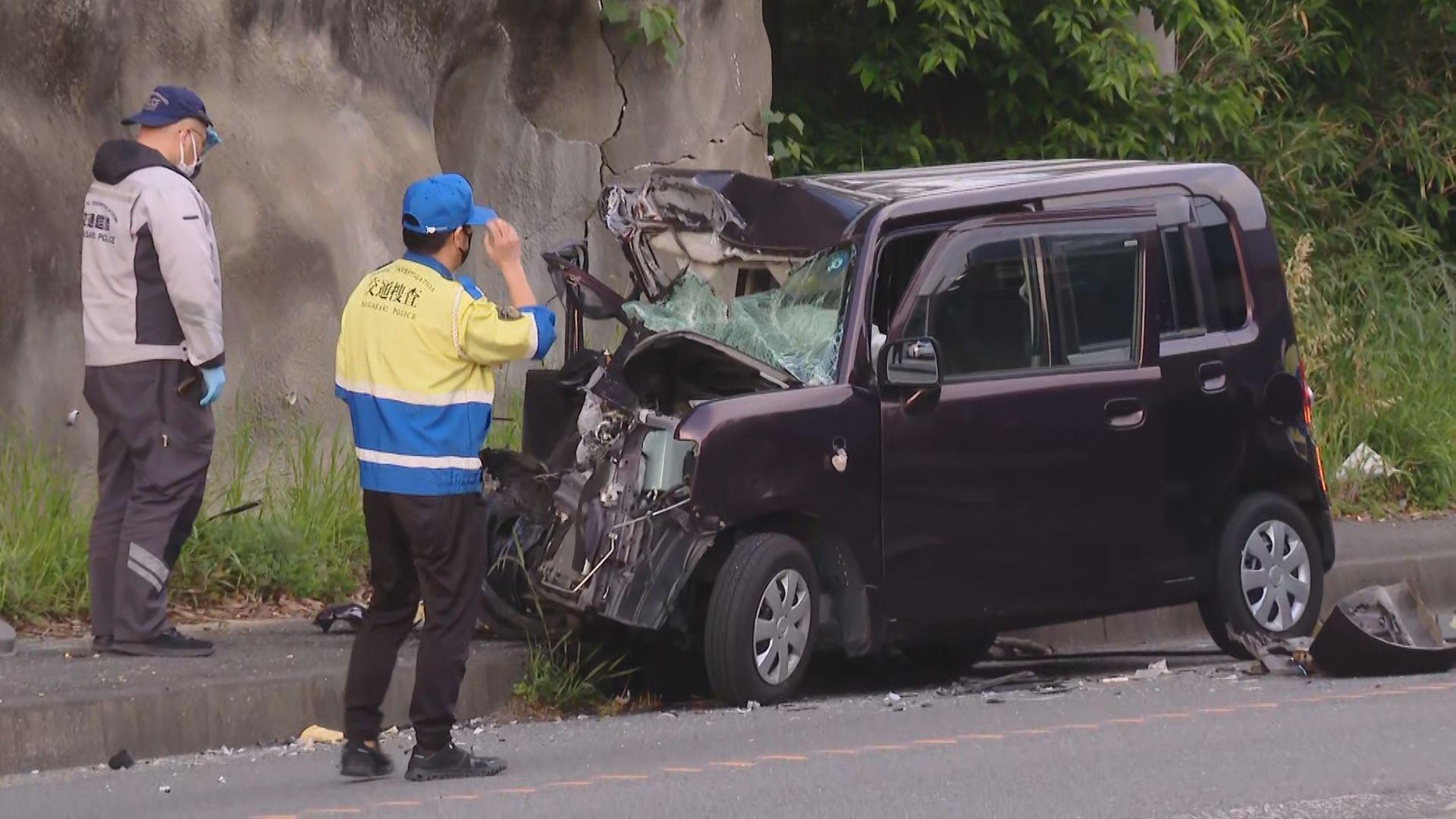 【速報】長崎市小江町で重体事故　トラックと軽乗用車が衝突　