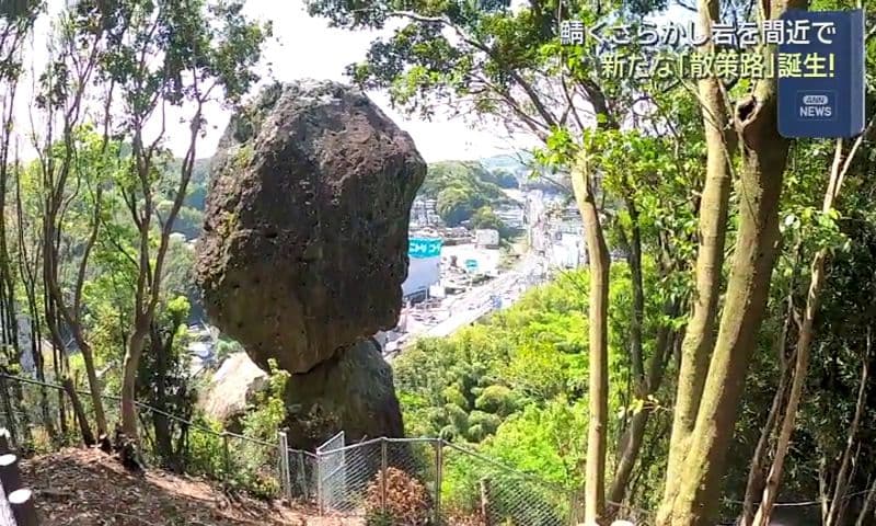 民話の名所「鯖くさらかし岩」が間近に　時津町が散策路を整備　