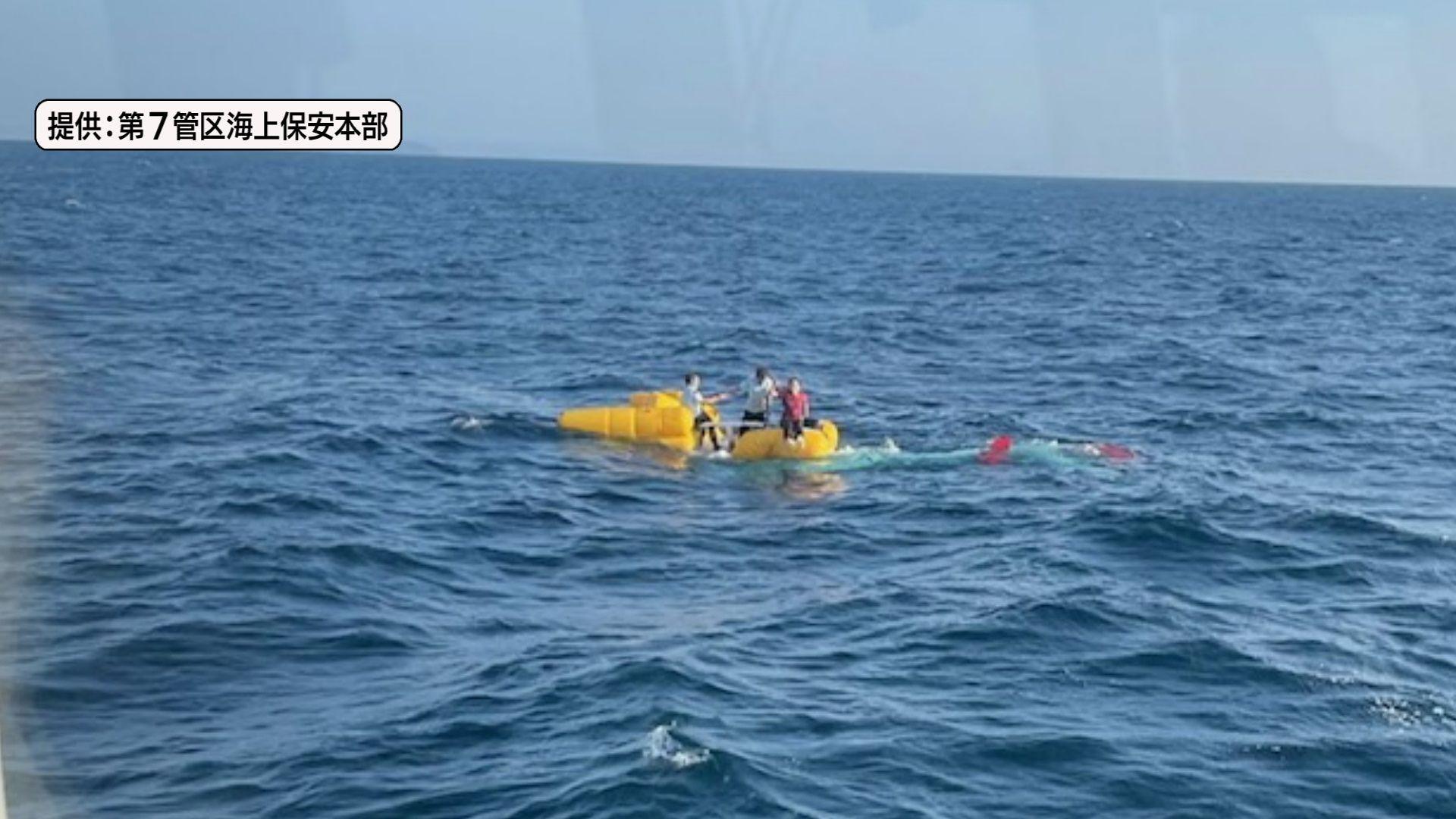 長崎・対馬東方沖で患者搬送中の病院へリが海上に転覆　医師、患者、患者家族３人が心肺停止の意識不明