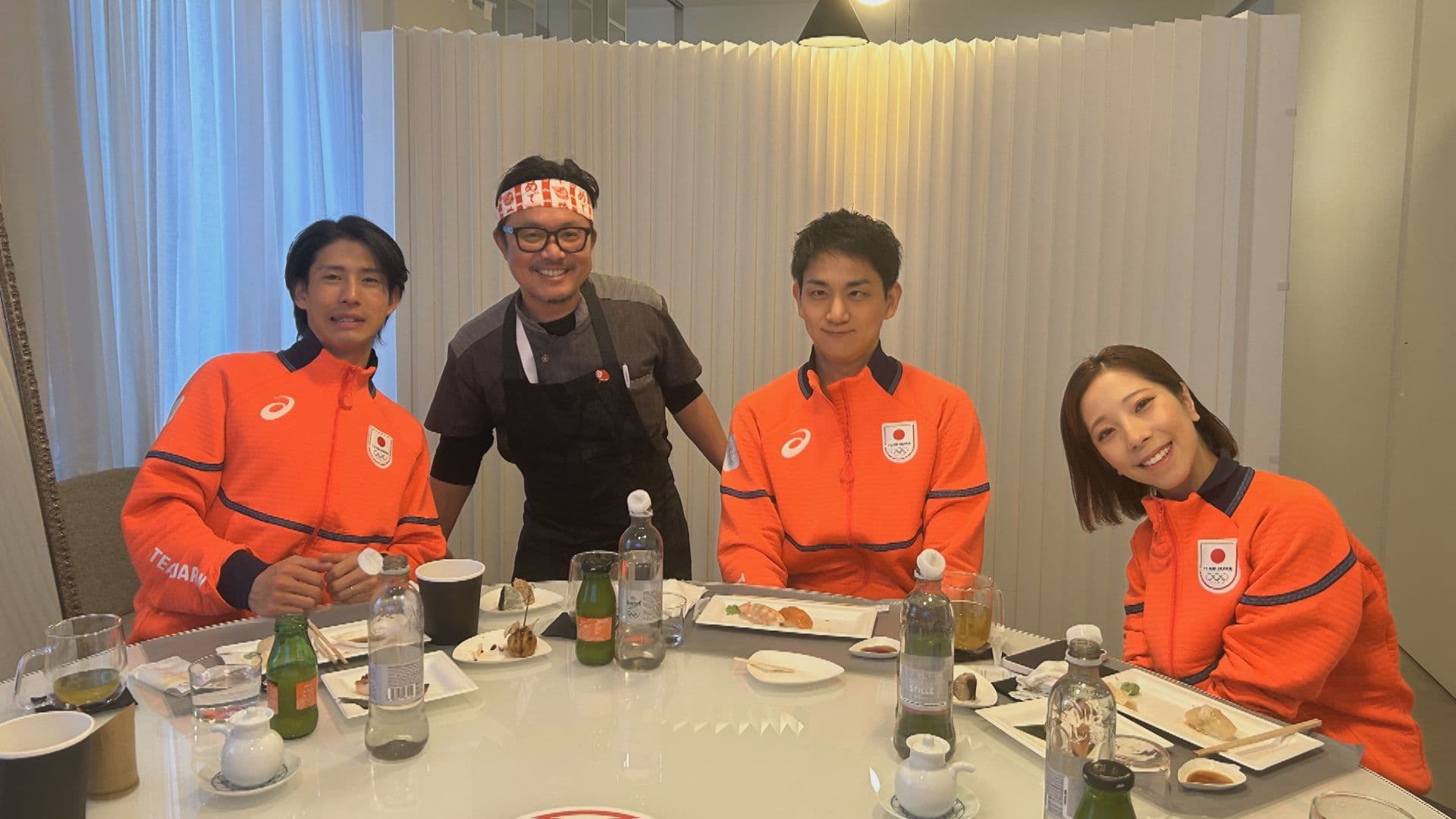 「りくりゅうペア」に寿司を提供した職人が長崎市内のバーで腕を振るう オリンピックでの秘話も