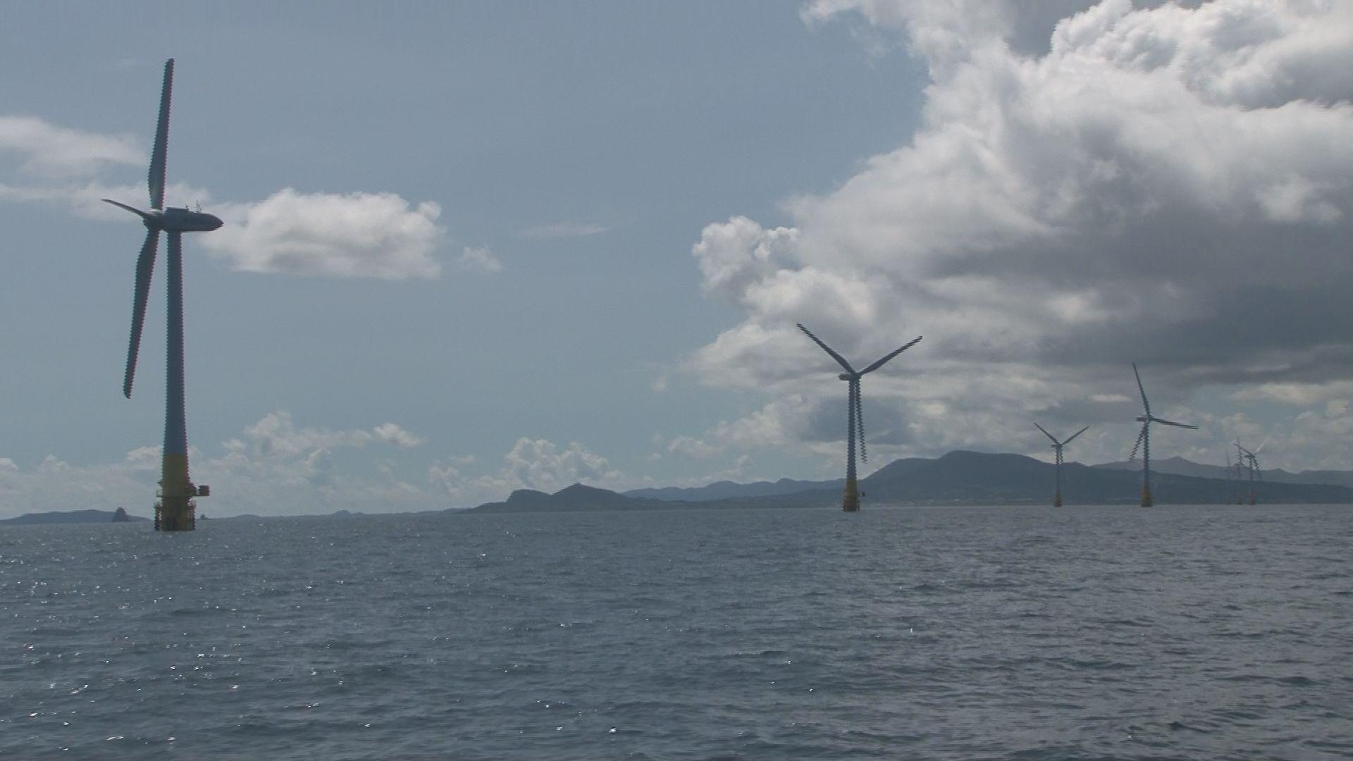 一般家庭１万４４００世帯分　五島沖の浮体式洋上風力発電８基設置　戸田建設など