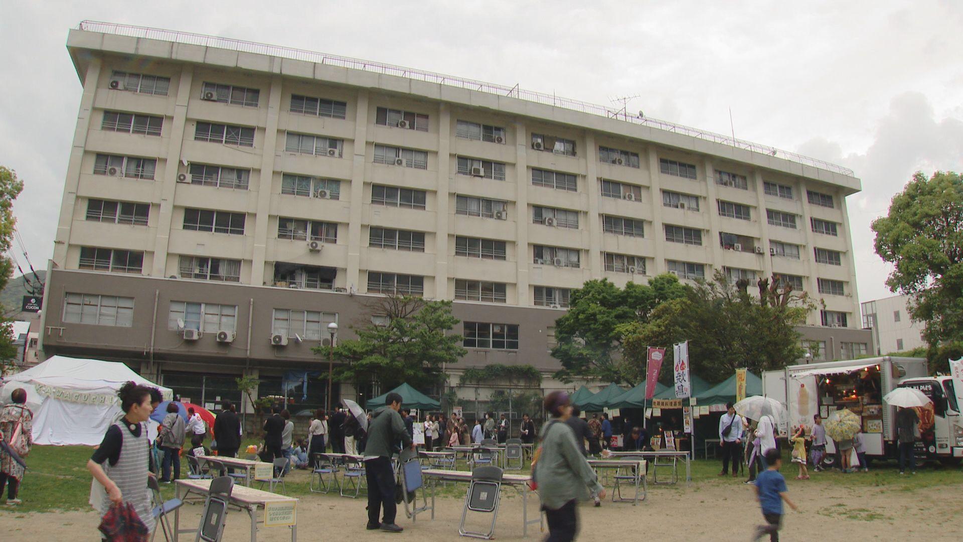 川口アパート建て替えへ イベントで機運醸成 跡地には商業施設も予定 長崎市川口町