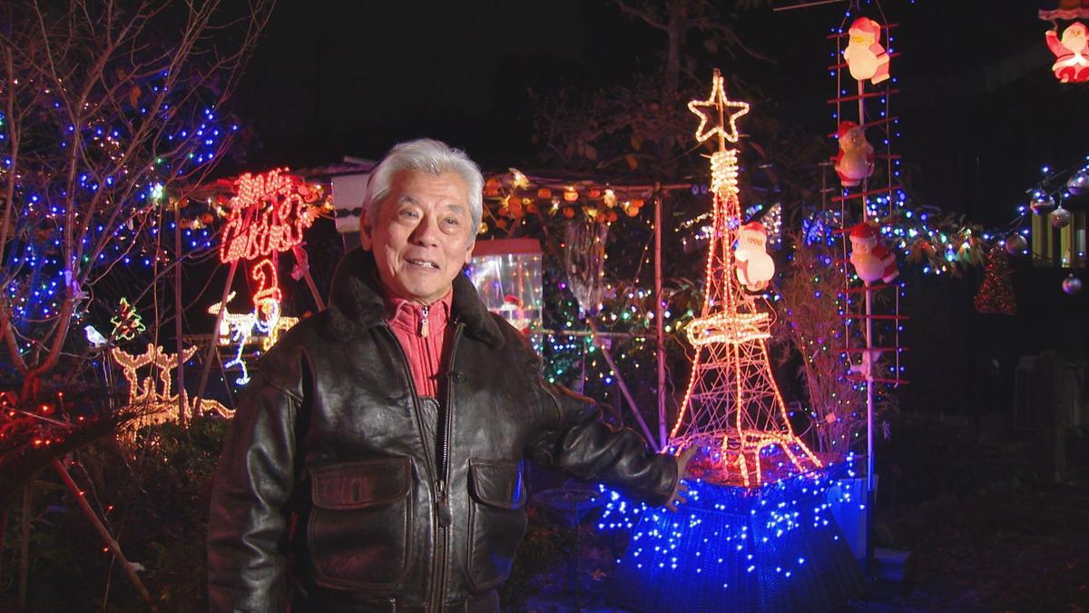 1220長与イルミネーション（中山陽三さん宅）