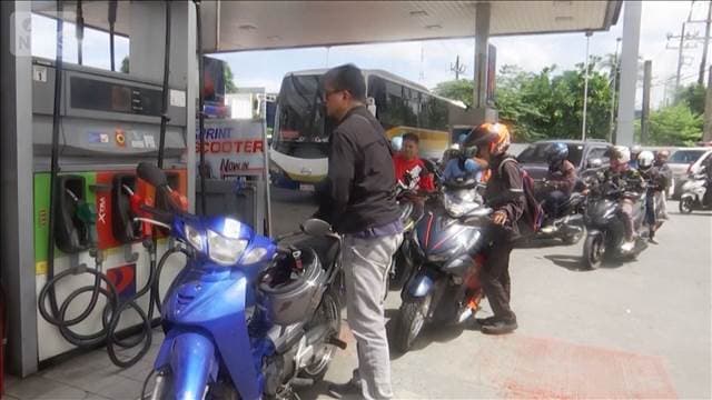 フィリピン 日本から軽油14万バレル調達 中東情勢めぐる影響で“非常事態”宣言