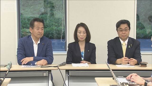 来年春の統一地方選に向け「政策の共通指針」策定 中道・立憲・公明