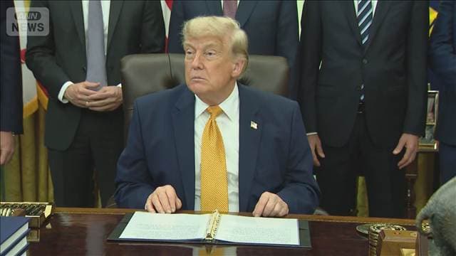 トランプ氏 イラン凍結資産は「米農産物の購入に」 イラン側は否定「何ら制限ない」