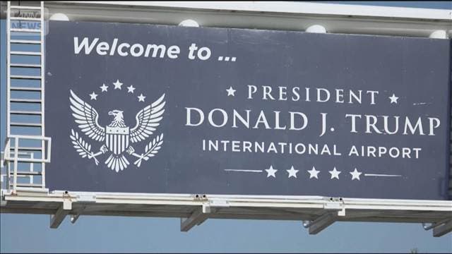 米フロリダ州に「トランプ国際空港」 トランプ氏の邸宅に近い空港が改称