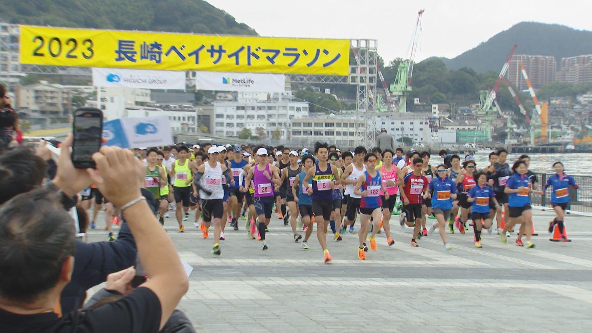 【長崎】ベイサイドマラソン約４千人が快走