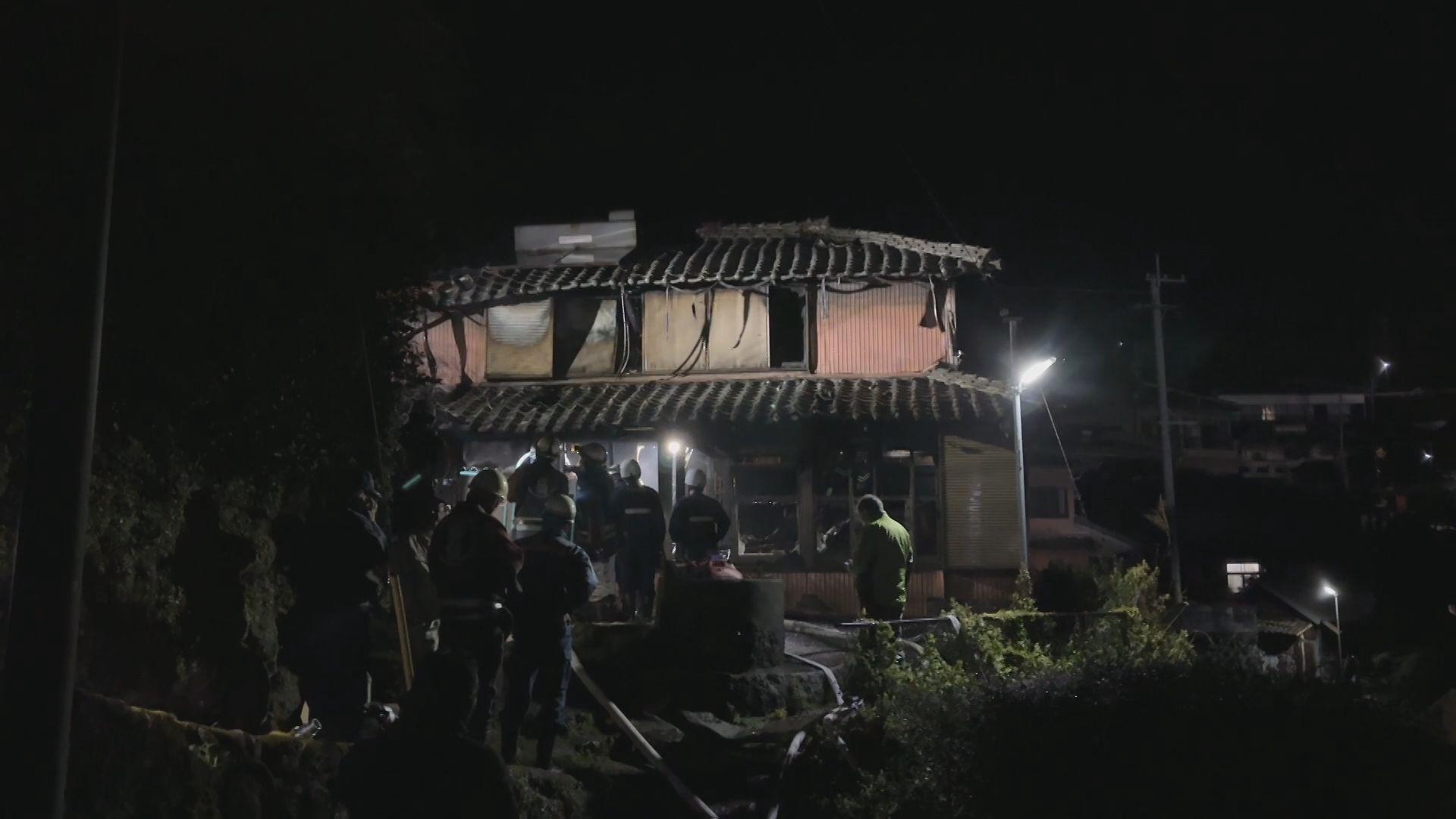 「ボンって爆発音がした」雲仙市小浜町で住宅１棟全焼　焼け跡から1遺体見つかる