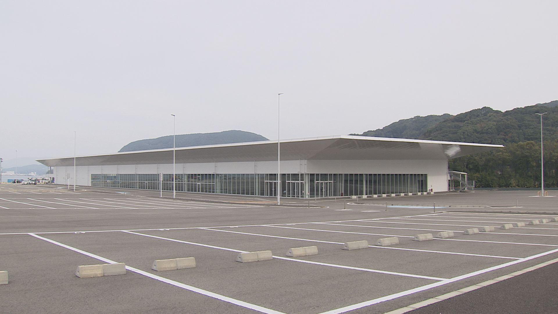 【長崎】佐世保港浦頭地区の国際クルーズ船ターミナル来年３月供用開始へ