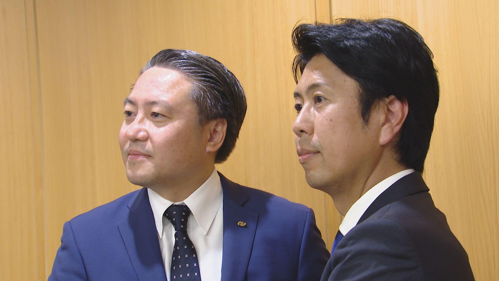 壱岐市長選当選の篠原氏が知事を表敬訪問　今後の市政の意気込み語る